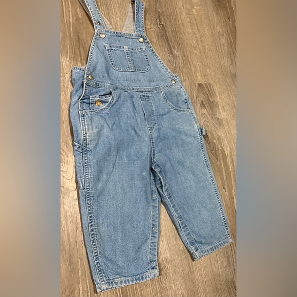 GAP Baby Denim Overalls | 18–24 Months | Classic Blue Jean Overalls - Picture 5 of 5